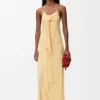 Vestido de crepé de viscosa