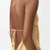 Vestido de crepé de viscosa