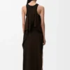 Vestido de mezcla de viscosa