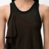 Vestido de mezcla de viscosa