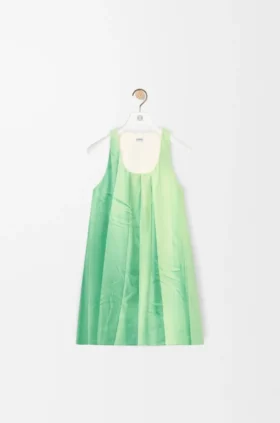 Vestido de piel de cordero napa