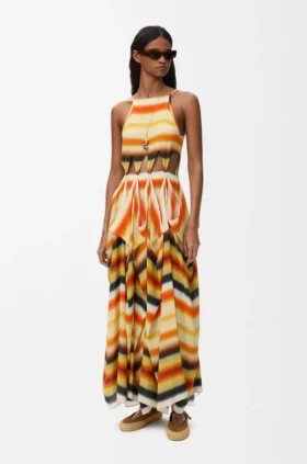Vestido de seda