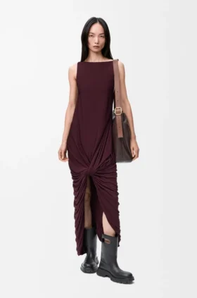 Vestido de viscosa