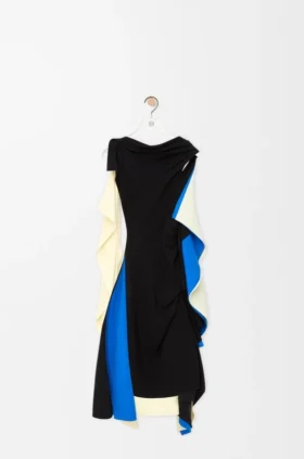 Vestido de viscosa elástica