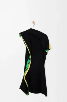 Vestido de viscosa elástica