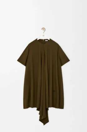 Vestido de viscosa elástica