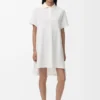 Vestido tipo polo de algodón Vestido tipo polo de algodón