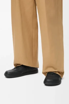 Zapatilla Jambo de piel de becerro de grano suave