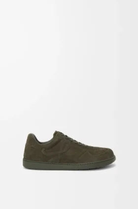 Zapatilla Jambo en piel de becerro de gamuza