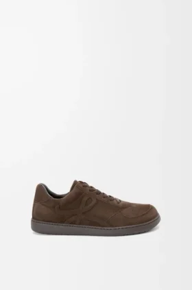 Zapatilla Jambo en piel de becerro de gamuza