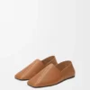 Zapatilla Origami en piel de becerro suave Zapatilla Origami en piel de becerro suave
