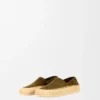 Zapatilla «Rio» en gamuza y rafia Zapatilla «Rio» en gamuza y rafia