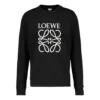 Zapatillas deportivas para hombre loewe Anagram bordadas, color negro, P00446091