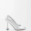 Zapatos de tacón «Toy Pump» en piel de cordero laminada Zapatos de tacón «Toy Pump» en piel de cordero laminada