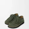 Zapatos Faro con cordones de piel de becerro de gamuza Zapatos Faro con cordones de piel de becerro de gamuza