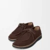 Zapatos Faro con cordones de piel de becerro de gamuza Zapatos Faro con cordones de piel de becerro de gamuza