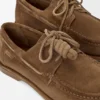 Zapatos náuticos «Campo» de piel de becerro de gamuza